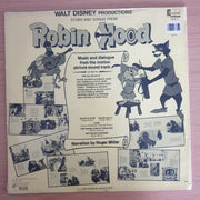 Walt Disney – Story And Songs From Robin Hood - Roger Miller - Vinyl LP Record (VG+)