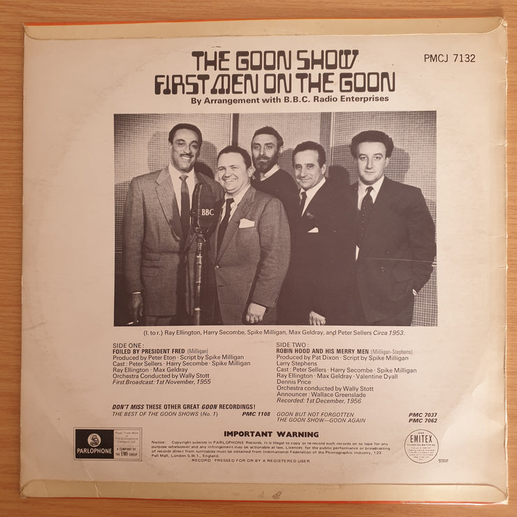 Goon Show - The First Men On The Goon - Vinyl LP Record (VG+)