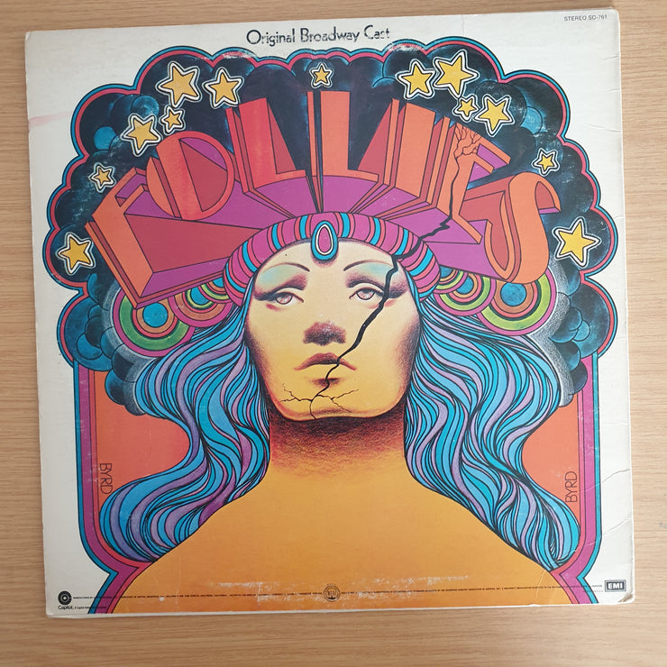 Follies - Stephen Sondheim, Original Broadway Cast – Vinyl LP Record  (G)