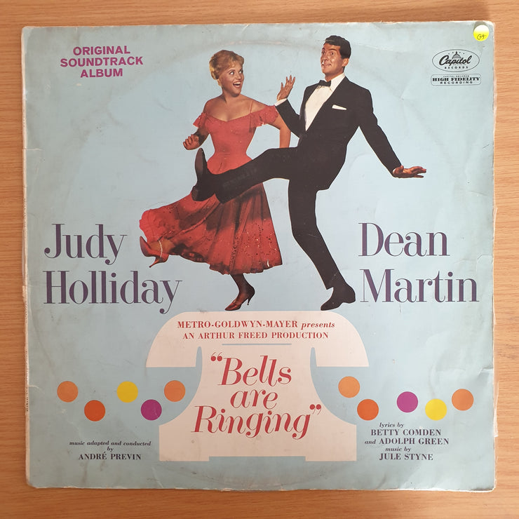 Bells Are Ringing ‎– Judy Holliday And Dean Martin – Vinyl LP Record  (G+)