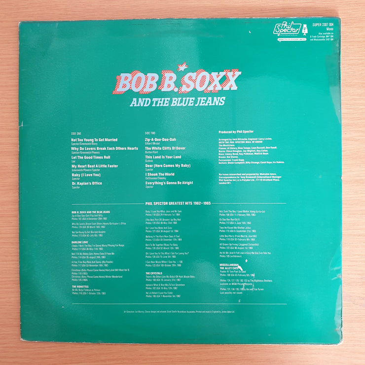 Bob B. Soxx And The Blue Jeans – Bob B. Soxx And The Blue Jeans – Vinyl LP Record (VG+)