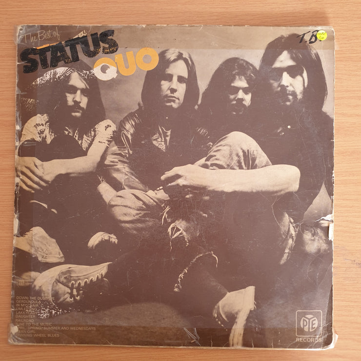 Status Quo – The Best Of Status Quo – Vinyl LP Record  (G+)