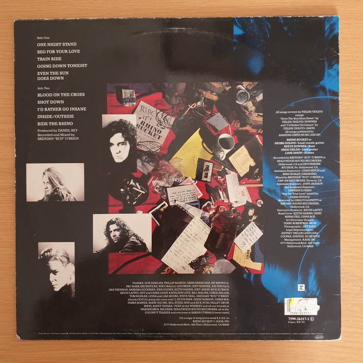 Rhino Bucket – Rhino Bucket –  Vinyl LP Record (VG+)