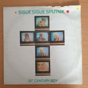 Sigue Sigue Sputnik – 21st Century Boy –  Vinyl LP Record (VG+)