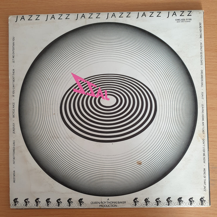 Queen ‎– Jazz - Vinyl LP Record  (VG-)