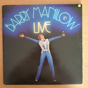 Barry Manilow - Barry Manilow Live (UK)  – Double Vinyl LP Record (VG)