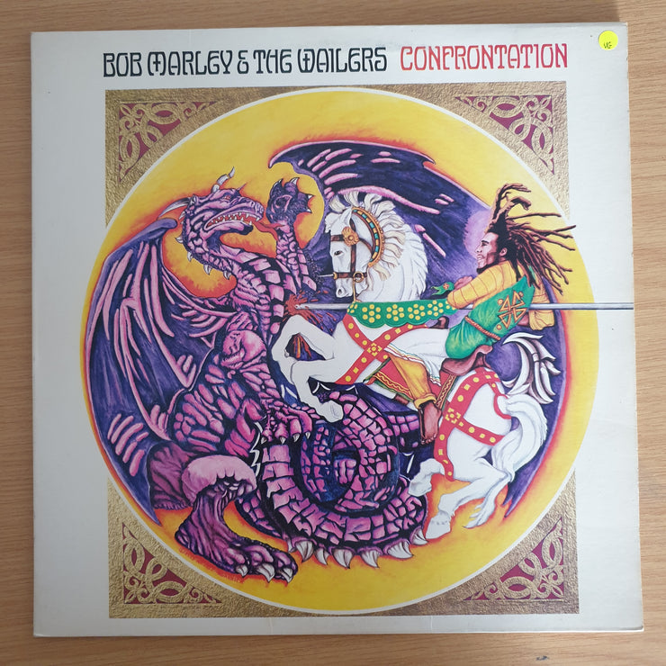 Bob Marley & The Wailers ‎– Confrontation - Vinyl LP Record - Very-Good Quality (VG)