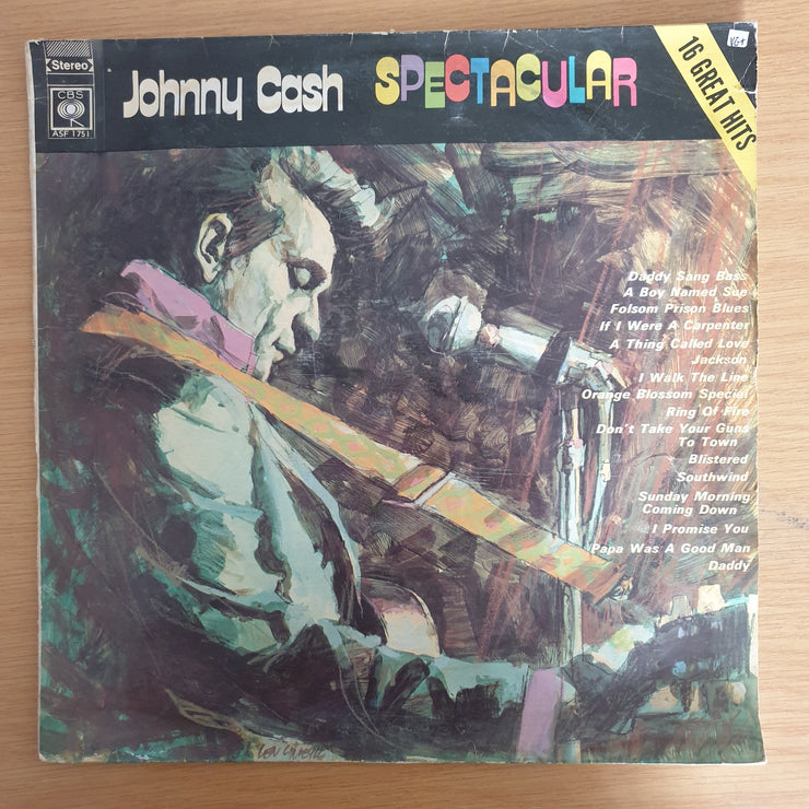 Johnny Cash – Spectacular -  Vinyl LP Record (VG+)