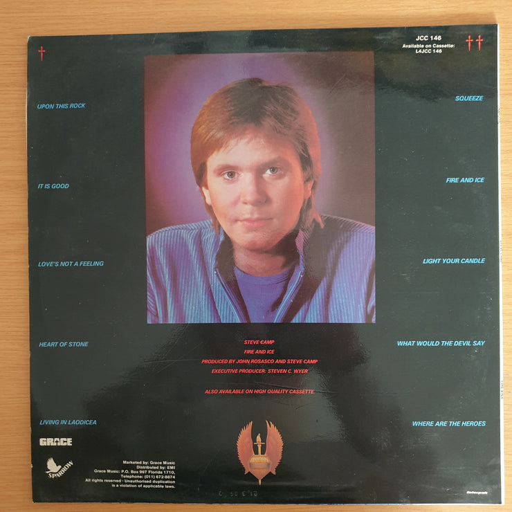 Steve Camp – Fire And Ice  -  Vinyl LP Record (VG+)