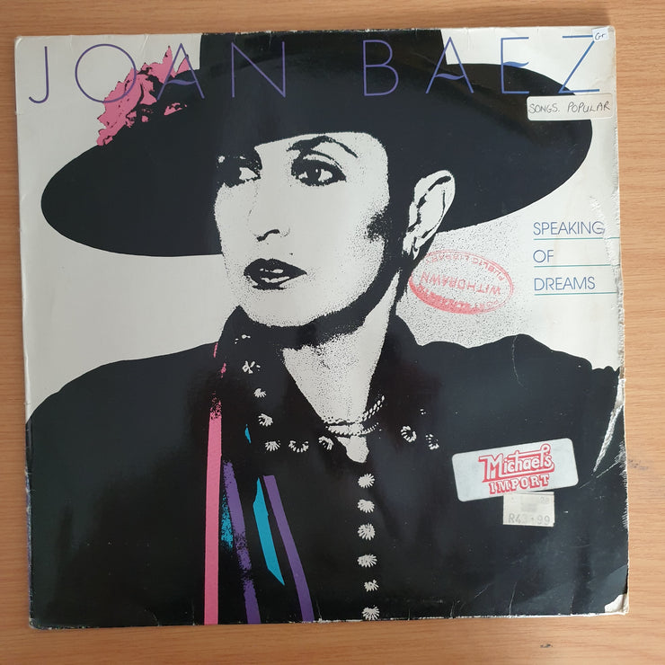 Joan Baez – Speaking Of Dreams – Vinyl LP Record  (G+)