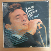 Johnny Cash – Greatest Hits Volume 1 – Vinyl LP Record  (G+)