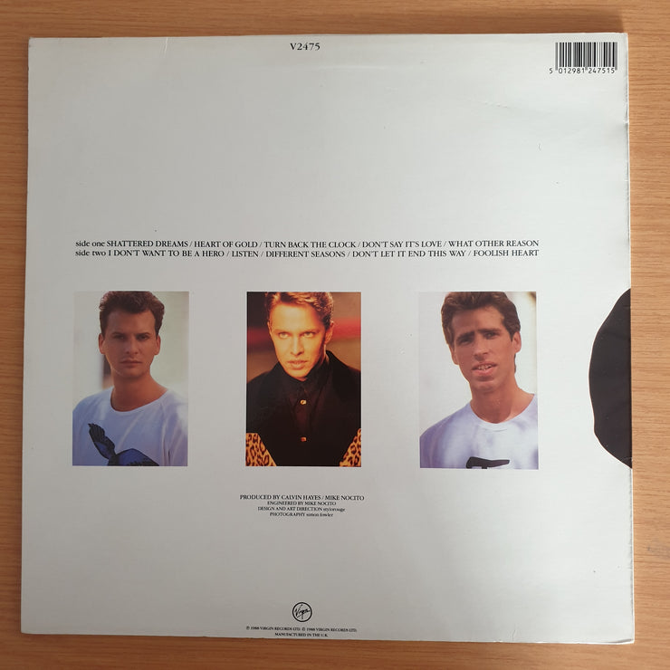 Johnny Hates Jazz – Turn Back The Clock - Vinyl LP Record (VG+)