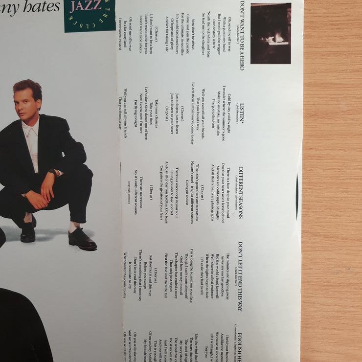 Johnny Hates Jazz – Turn Back The Clock - Vinyl LP Record (VG+)