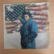 Johnny Cash – Ragged Old Flag – Vinyl LP Record  (G+)