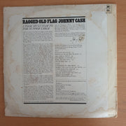 Johnny Cash – Ragged Old Flag – Vinyl LP Record  (G+)