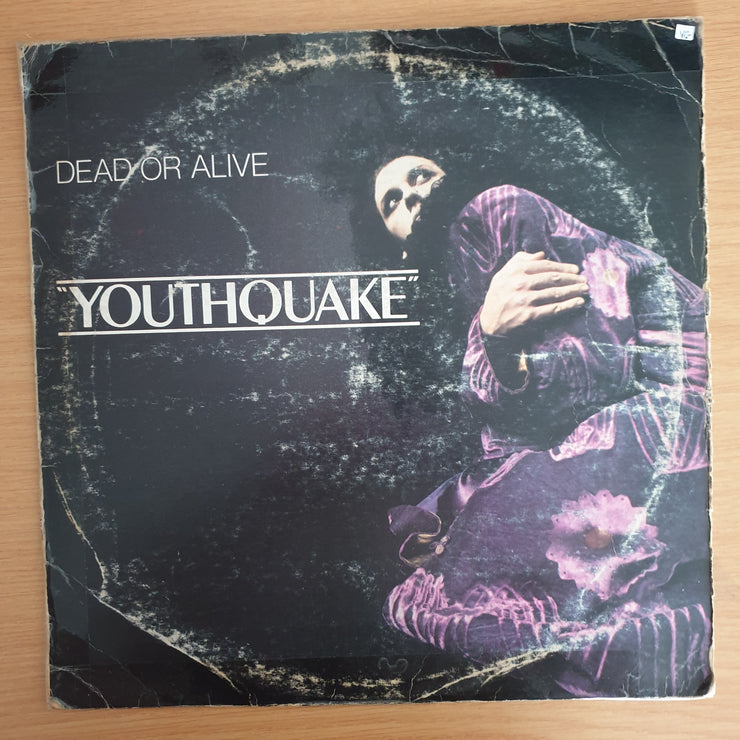 Dead Or Alive ‎– Youthquake - Vinyl LP Record - Very-Good Quality (VG)