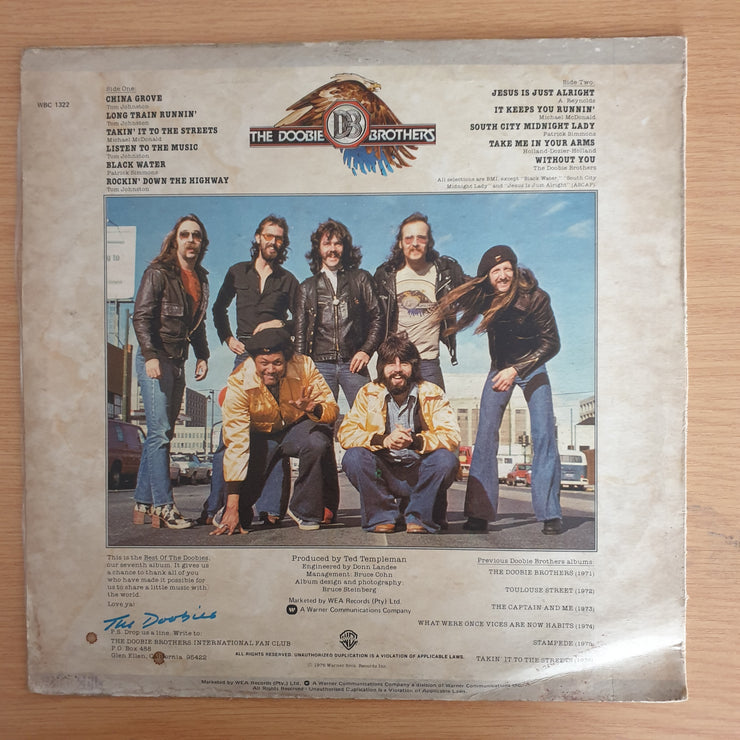 The Doobie Brothers – Best Of The Doobies –  Vinyl LP Record (VG+)