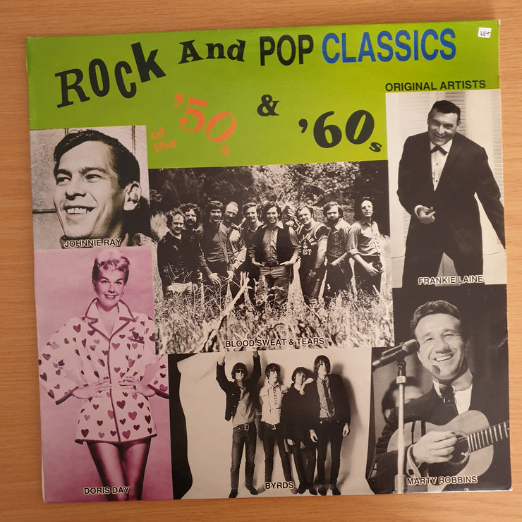 Rock and Pop Classics Volume 1 - 14 Great Tracks by Original Artists –  Vinyl LP Record (VG+)