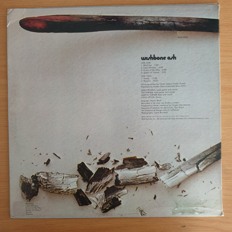 Wishbone Ash ‎– Wishbone Ash (US) - Vinyl LP Record  (VG+)