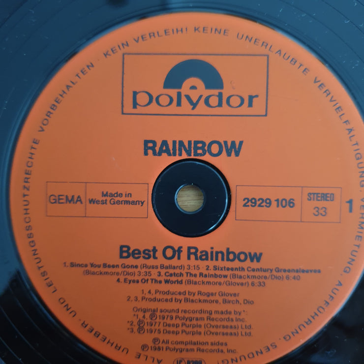 Rainbow – The Best Of Rainbow - Double Vinyl LP Record (VG+)