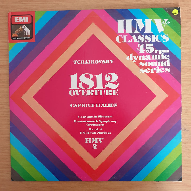 Tchaikovsky 1812 Overture - HMV Classics Dynamic Sound Series- 45 RPM - Vinyl LP Record  (VG+) (Copy)