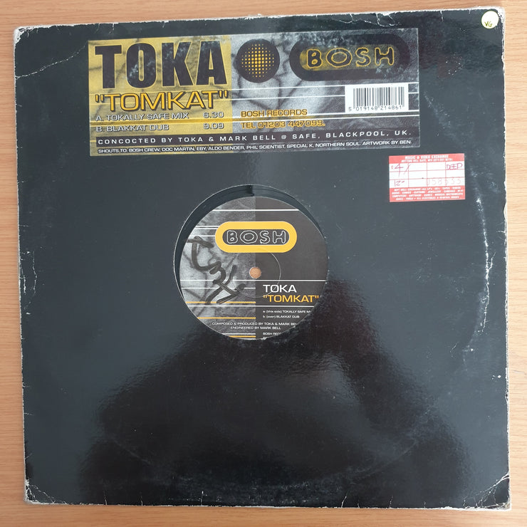 Toka – Tomkat - Vinyl LP Record (VG)