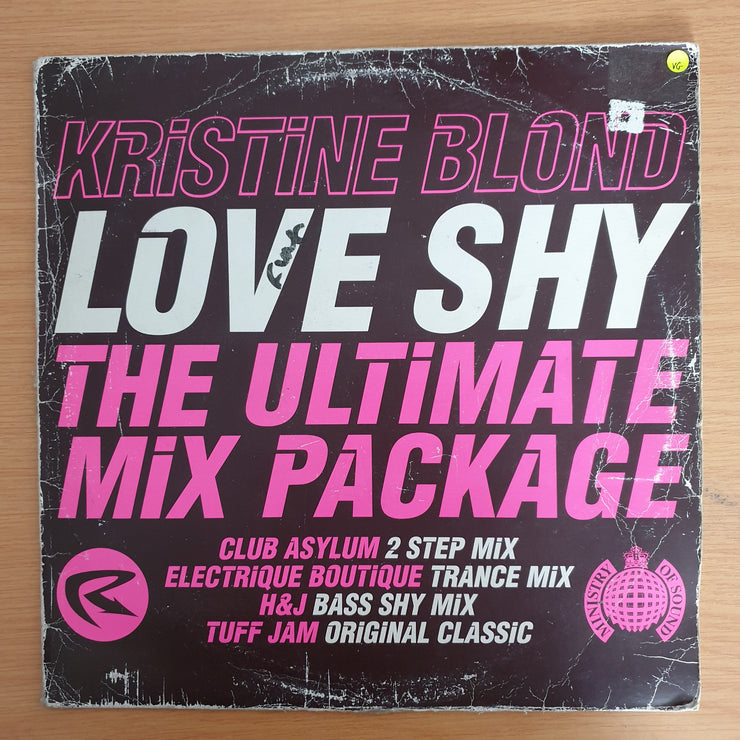Kristine Blond – Love Shy (The Ultimate Mix Package) - Vinyl LP Record (VG)