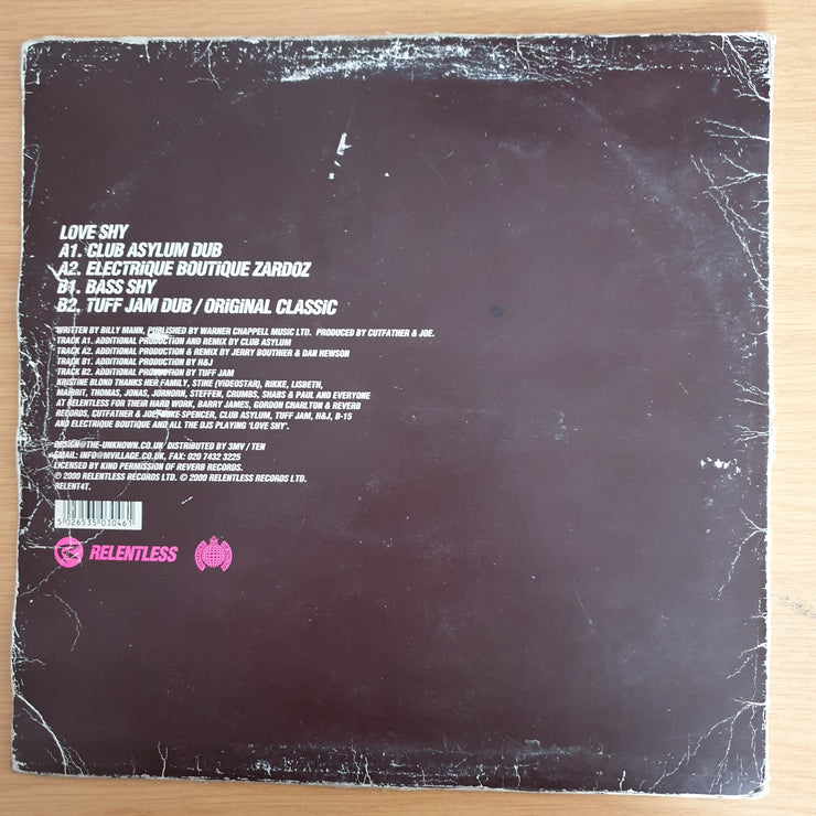 Kristine Blond – Love Shy (The Ultimate Mix Package) - Vinyl LP Record (VG)