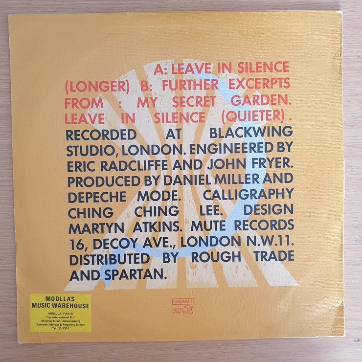 Depeche Mode – Leave In Silence - Vinyl LP Record (VG+)