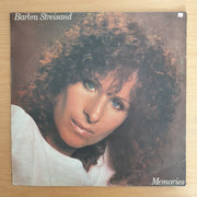 Barbra Streisand – Memories (Rhodesia) - Vinyl LP Record (VG+)