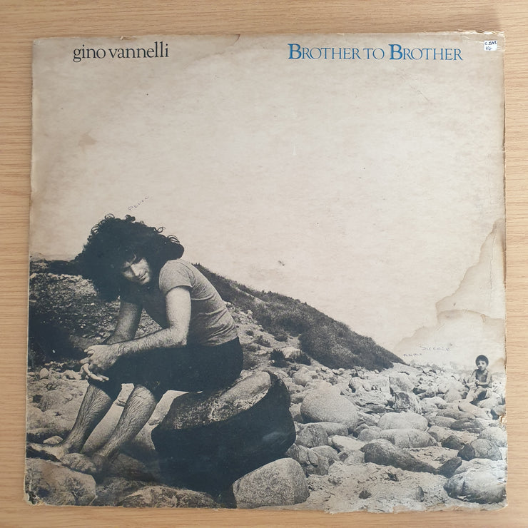 Gino Vannelli ‎– Brother To Brother (Rhodesia) - Vinyl LP Record (VG)