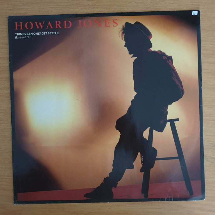 Howard Jones – Things Can Only Get Better (Extended Mix) - Vinyl LP Record (VG+)