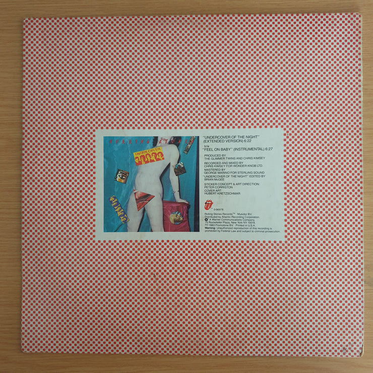 Rolling Stones – Undercover Of The Night (Extended Version) - Vinyl LP Record (VG+)