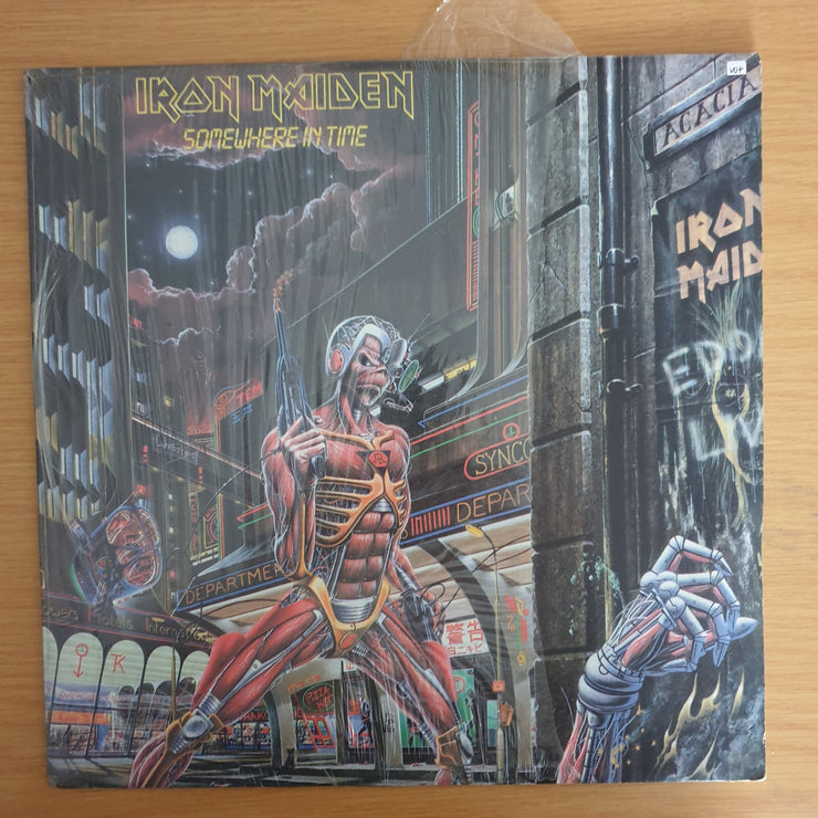 Iron Maiden – Somewhere In Time - Vinyl LP Record (VG+)