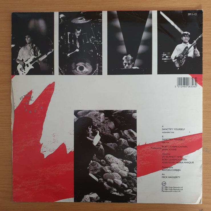 Simple Minds – Sanctify Yourself - Vinyl LP Record (VG)
