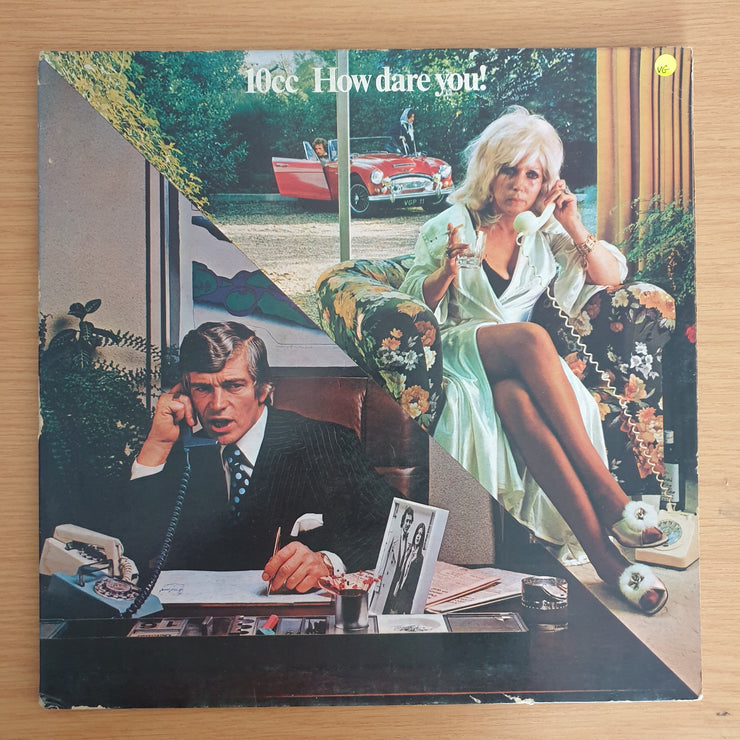 10cc – How Dare You! (US) - Vinyl LP Record (VG+)