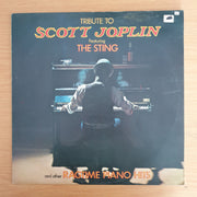Tribute to Scott Joplin featuring The Sting - Vinyl LP Record (VG+)