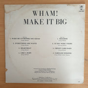 Wham - Make it Big (George Michael)  - Vinyl LP Record (VG)