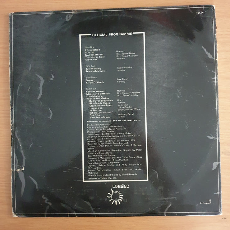 Uriah Heep ‎– Uriah Heep Live - Vinyl LP Record  (G)