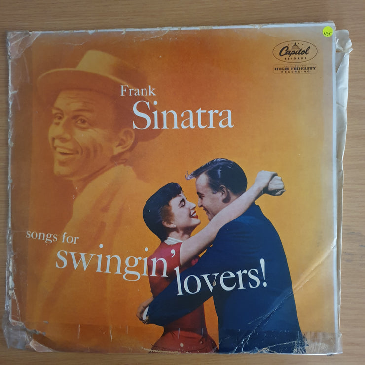 Frank Sinatra ‎– Songs For Swingin' Lovers - Vinyl LP Record - Opened  - Very-Good+ Quality (VG+)