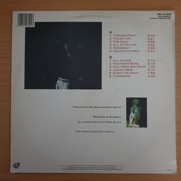 Rory Block – Turning Point - Vinyl LP Record (VG+)