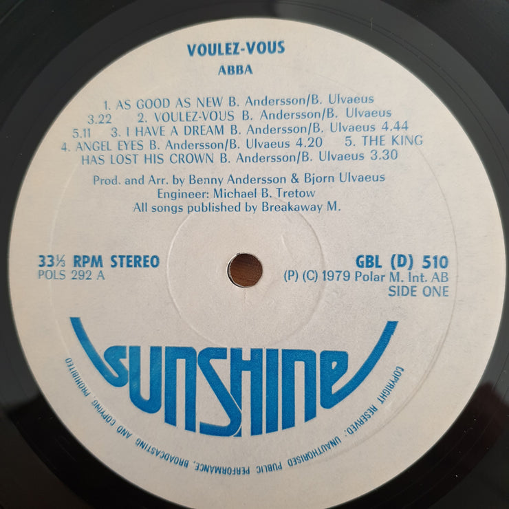 Abba - Voulez-Vouz (Rhodesia/Zimbabwe) - Vinyl LP Record - Very-Good Quality (VG)