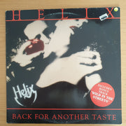 Helix – Back For Another Taste  – Vinyl LP Record (VG+)