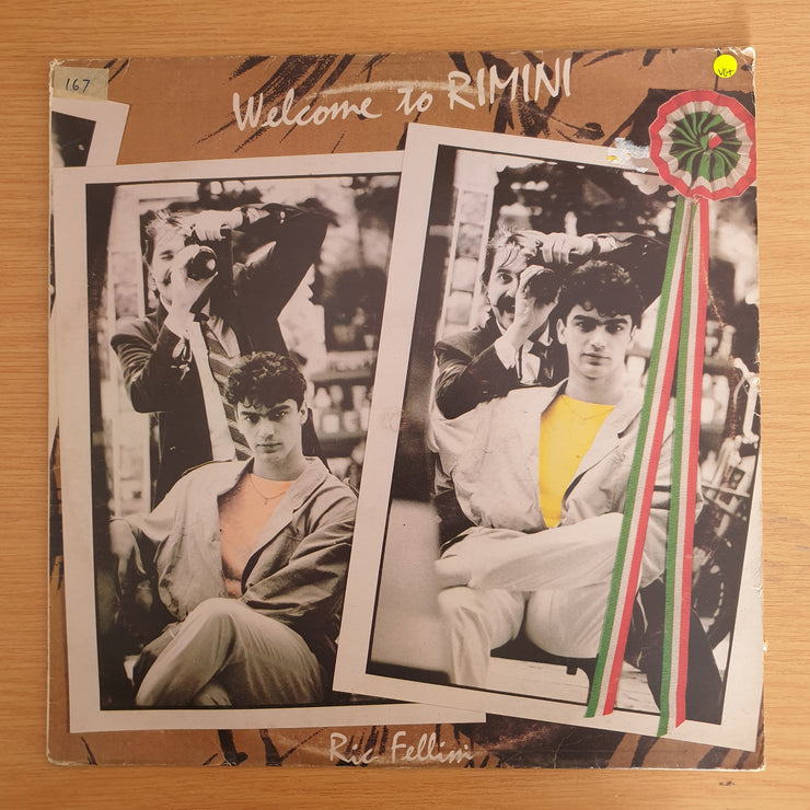 Ric Fellini – Welcome To Rimini – Vinyl LP Record (VG+)