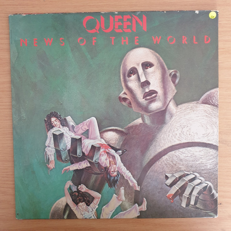 Queen – News Of The World – Vinyl LP Record  (G+)