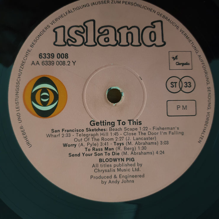 Blodwyn Pig – Getting To This (Germany) – Vinyl LP Record  (G+)