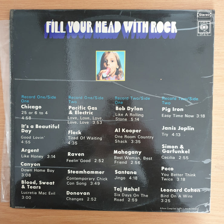 Fill Your Head With Rock - Double Vinyl LP Record - Opened  - Very-Good+ Quality (VG+)