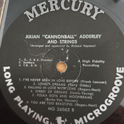 Julian Cannonball Adderley – Julian Cannonball Adderley And Strings - Vinyl LP Record (VG)