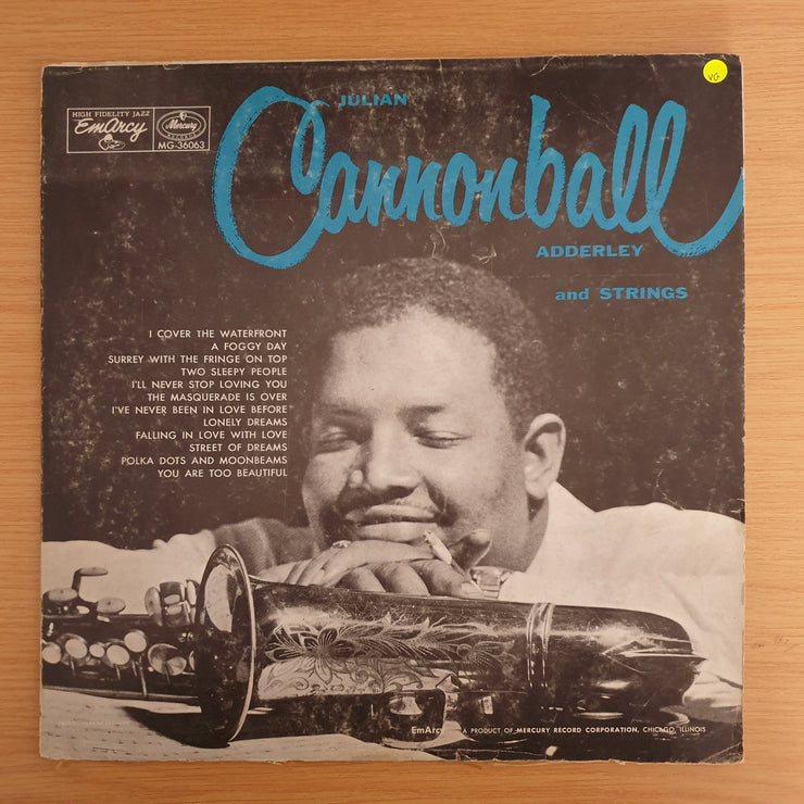 Julian Cannonball Adderley – Julian Cannonball Adderley And Strings - Vinyl LP Record (VG)