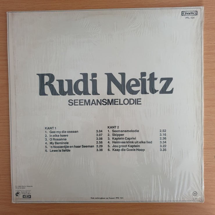 Rudi Neitz - Seemansmelodie - Vinyl LP Record (VG)